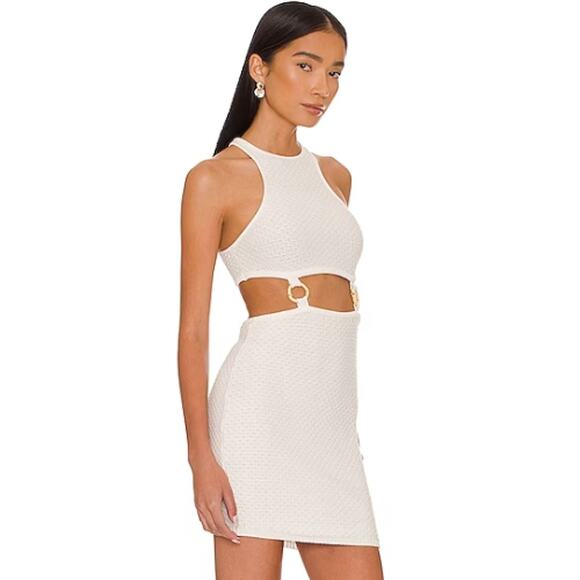 Lovers & Friends Francesca Dress in Ivory NWT Size Small - Picture 2 of 3